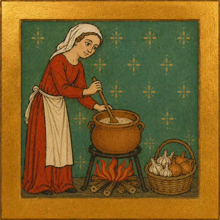 Illustration zu Anonimo Toscano - Libro della cocina
