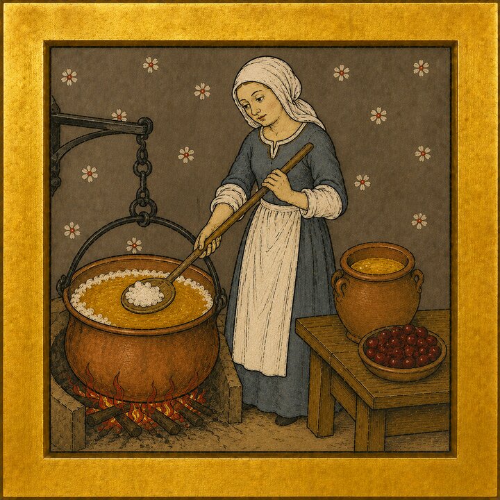 Illustration zu Haus- und Arzneibuch im Codex Donaueschingen 792