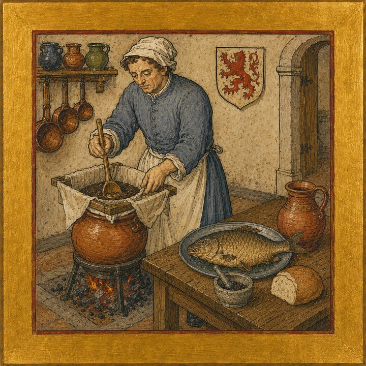 Illustration zu Münchner Kochbuchhandschriften (Cgm 349)