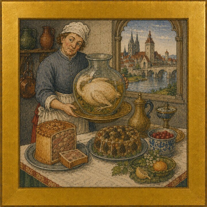 Illustration zu Regensburger Kochbuch (Cgm 5919)