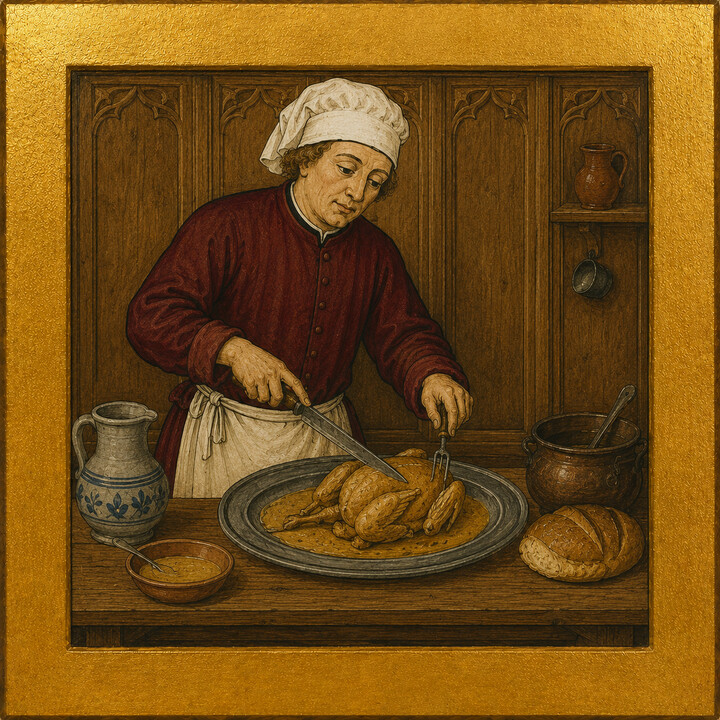 Illustration zu Kochbuch des Meisters Hans