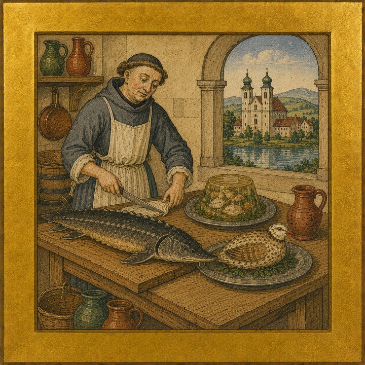 Illustration zu Mondseer Kochbuch