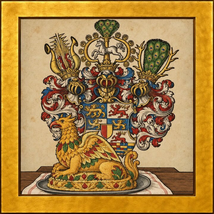 Illustration zu Kunstbuch von mancherley Essen