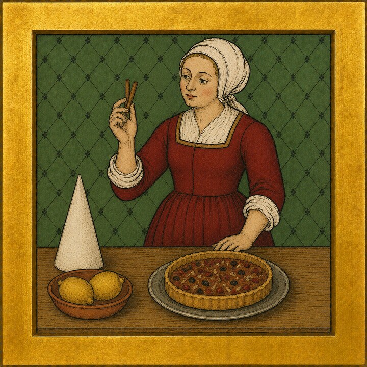 Illustration zu Das Kochbuch der Sabina Welserin