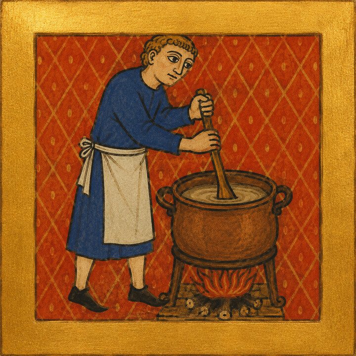 Illustration zu Le Viandier de Taillevent