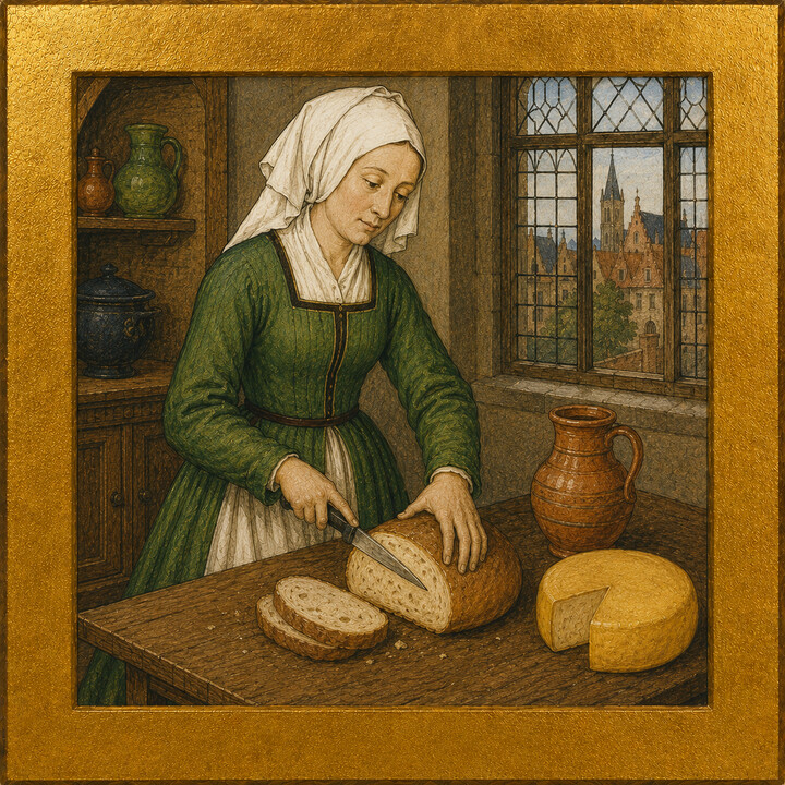 Illustration zu Von guten und edlen Speisen (Wel ende edelike spijse)