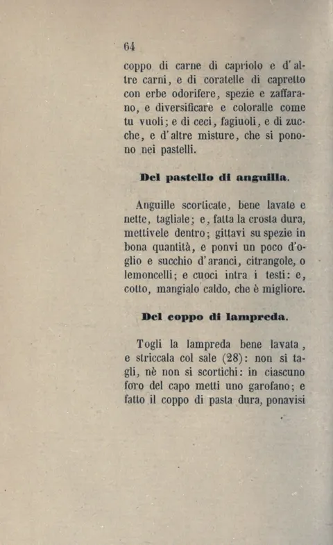 Lamprete in Pastete oder gebraten – Originalseite