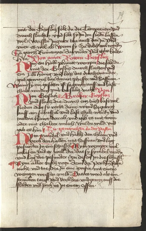 Fastenfladen mit Mandeln, Rosinen und Fischrogen – Originalseite