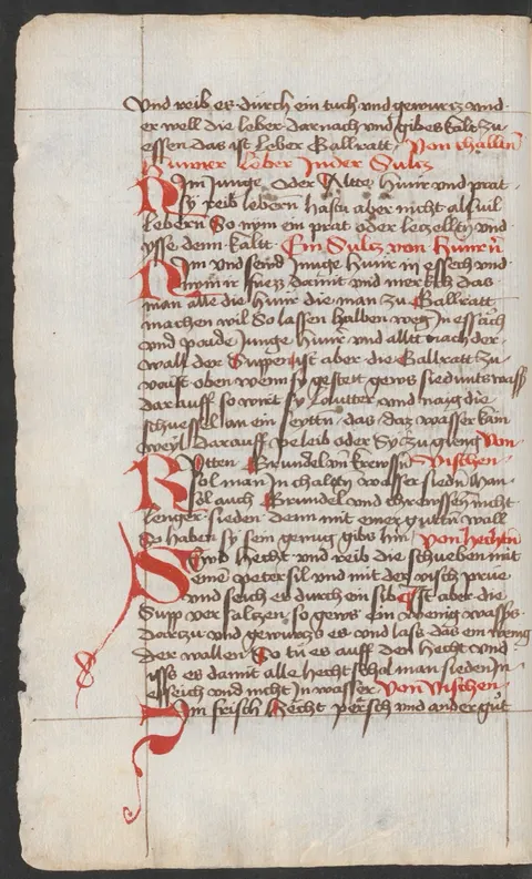 Hühnersülze mit Essig und Brühe – Originalseite