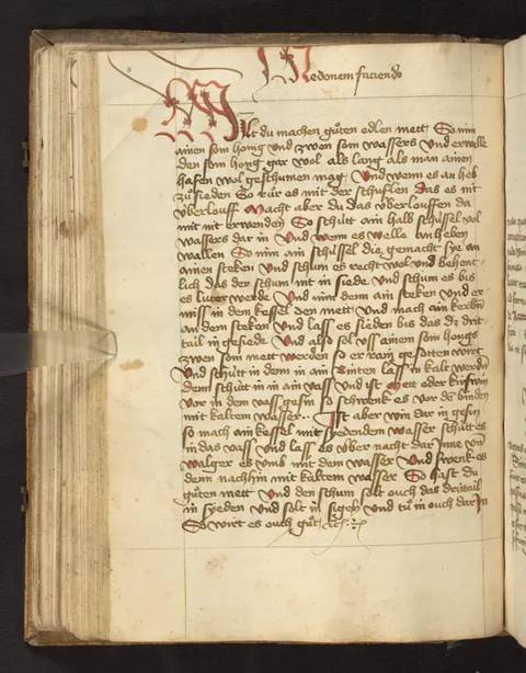 Edlen Met herstellen – Originalseite