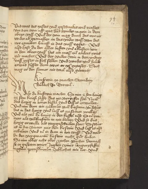 Kirschmet nach Buolach von Rottweil – Originalseite