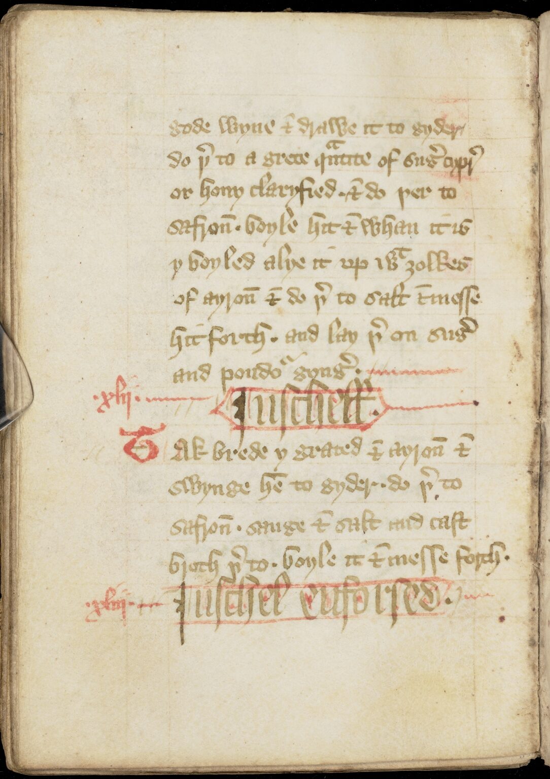 Gefüllter Fleischbrei (Jusshell) nach Charlet-Art — Originalseite aus The Forme of Cury
