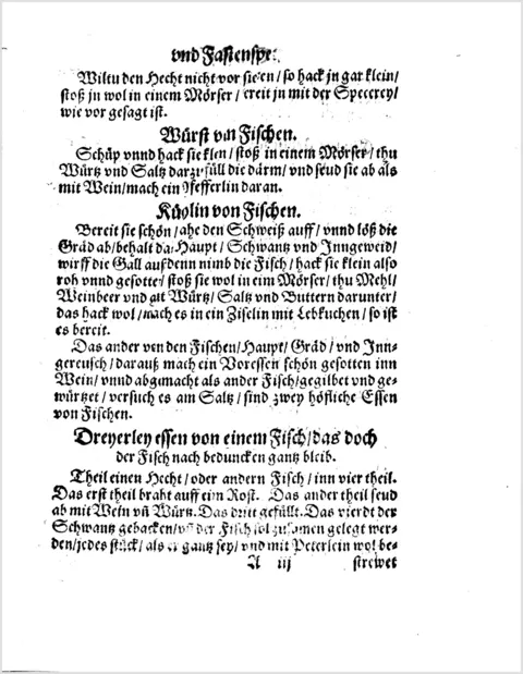 Fischküchlein und Fisch-Voressen – Originalseite