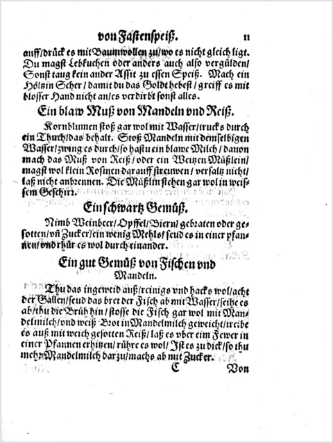Speisen vergolden – Originalseite