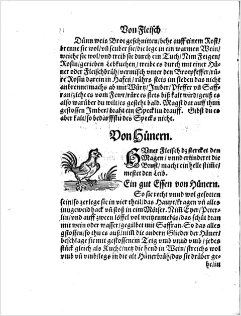 Gefülltes Huhn mit Gewürzbrühe – Originalseite