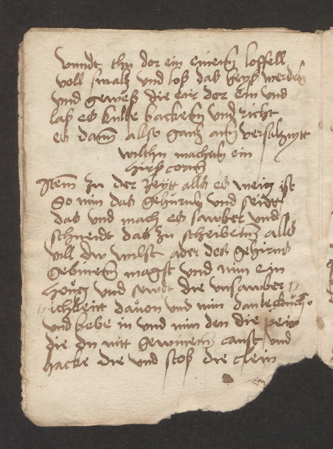 Gekochtes Hirschgeweih in Lebkuchensauce - Originalseite aus Königsberger Kochbuch