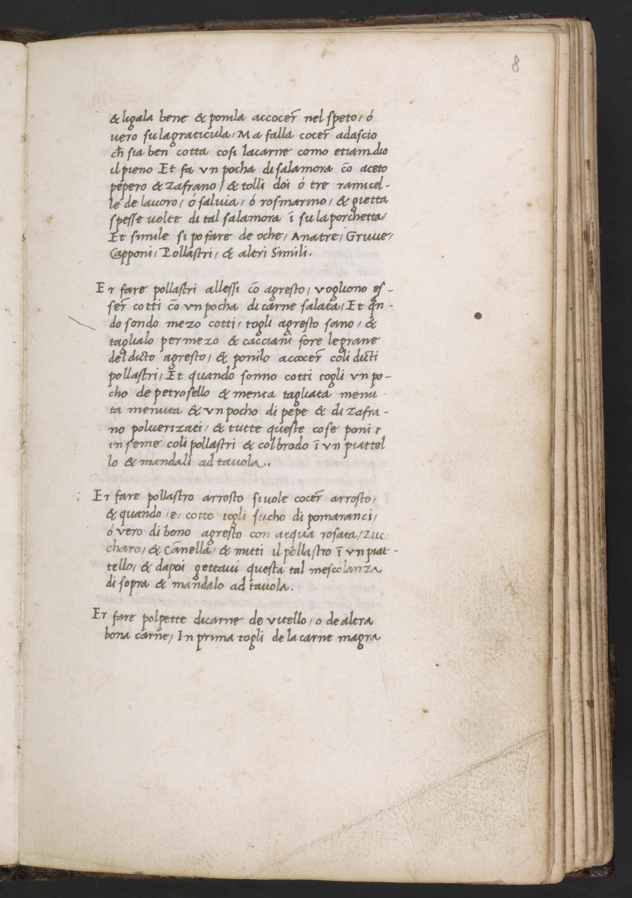 Martinos Leberbällchen im Netzmantel — Originalseite aus Libro de Arte Coquinaria