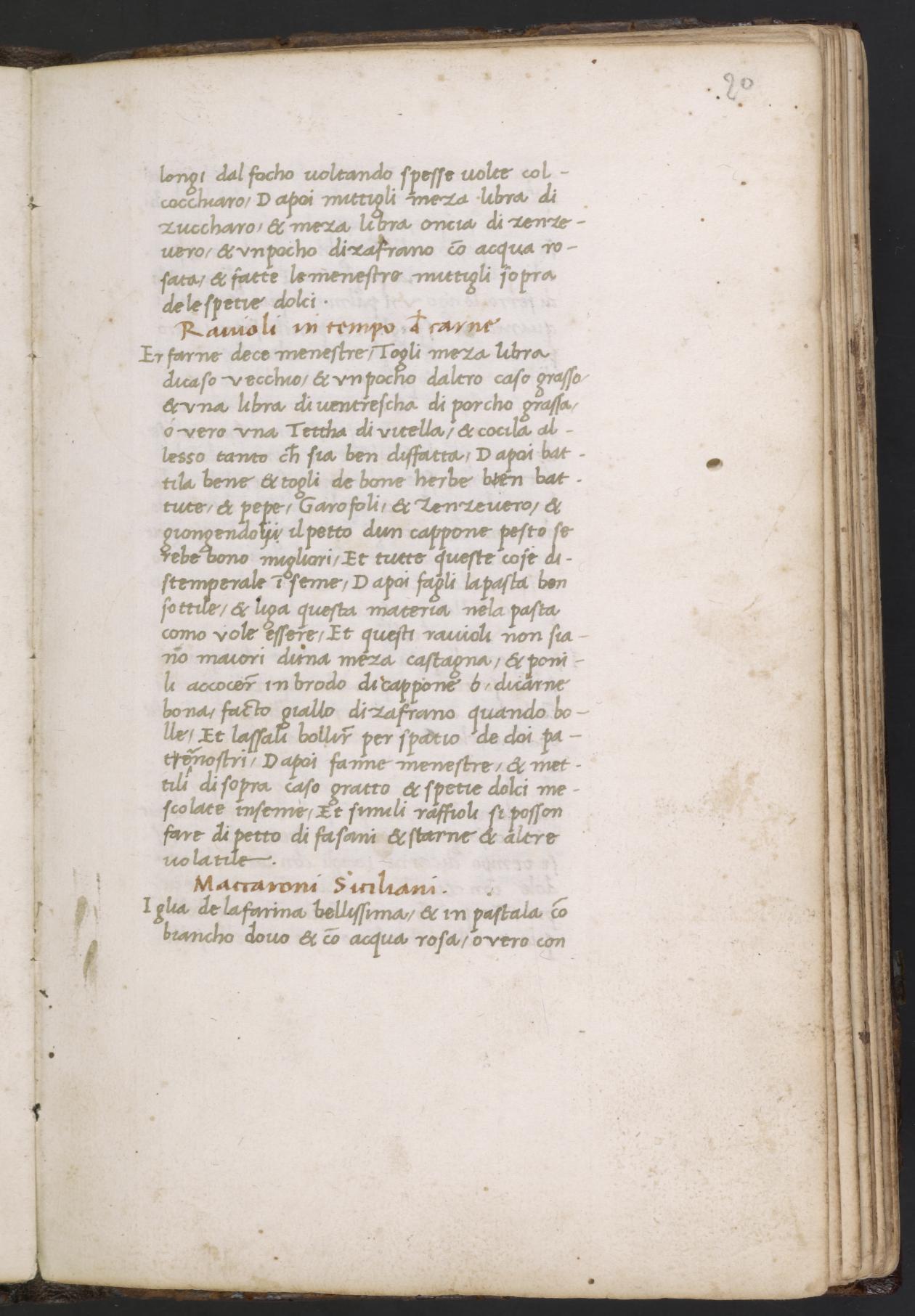 Pilze: Gegrillt und aus der Pfanne — Originalseite aus Libro de Arte Coquinaria