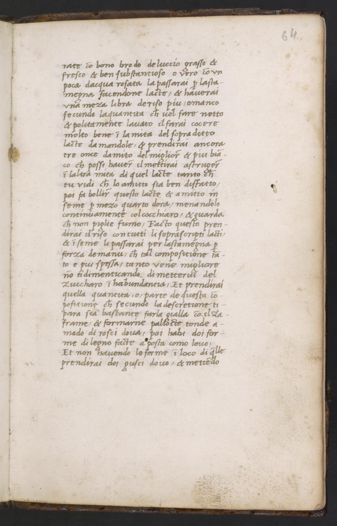 Gefälschte Eier für die Fastenzeit — Originalseite aus Libro de Arte Coquinaria