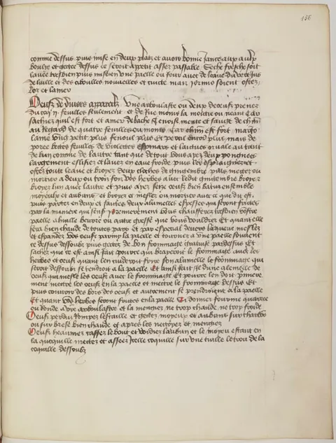 Verlorene Eier in der Glut – Originalseite