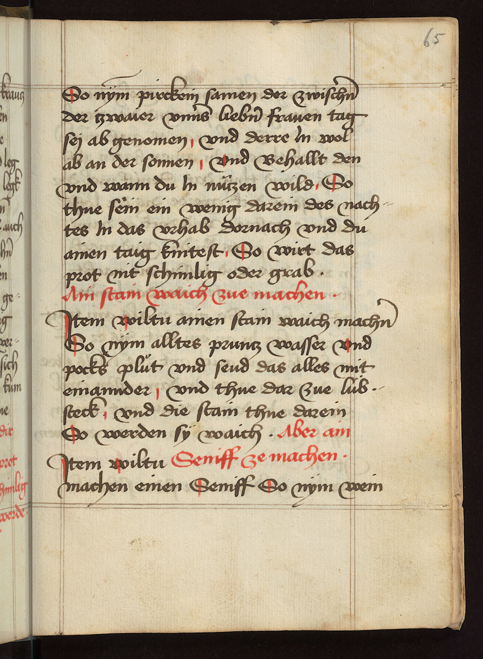 Hausgemachter Senf - Originalseite aus Kochbuch des Meisters Hans