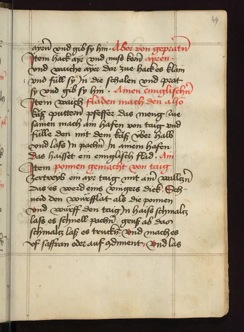 Englischer Käsefladen im Teigmantel – Originalseite