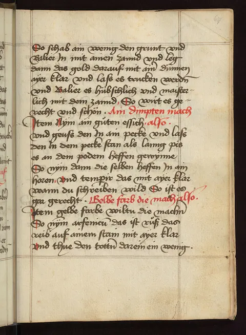 Tinte aus Essig-Bodensatz – Originalseite