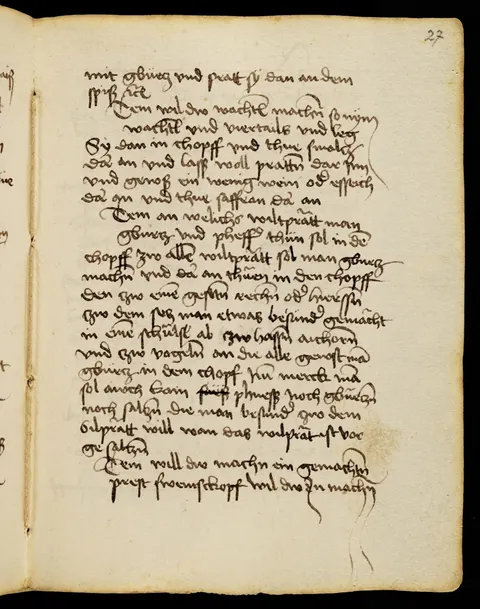 Anleitung zum Würzen von Wildbret – Originalseite