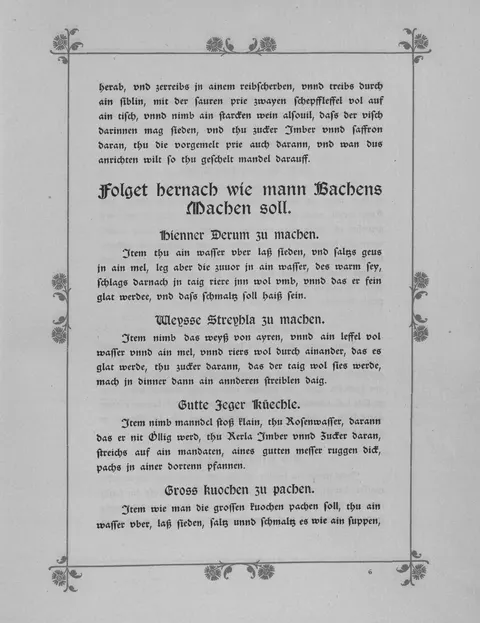 Gute Zeger-Küchlein – Originalseite