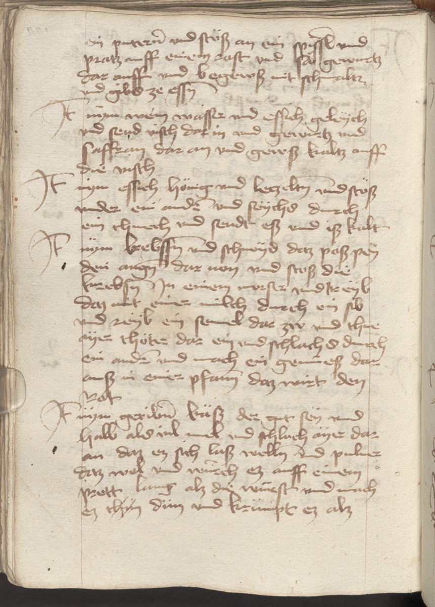 Rotes Krebsmus - Originalseite aus Klosterkochbuch Rott am Inn (Clm 15632)