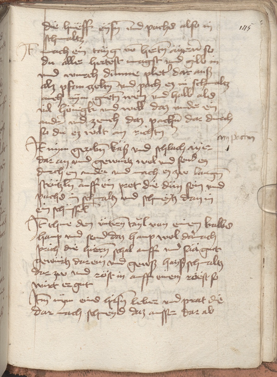 Gerösteter Kalbskopf mit Gewürzen - Originalseite aus Klosterkochbuch Rott am Inn (Clm 15632)