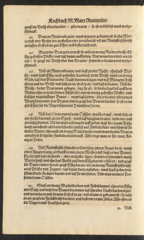 Geklopftes Rindfleisch in Essig-Kräuter-Sud (Preseindel) – Originalseite