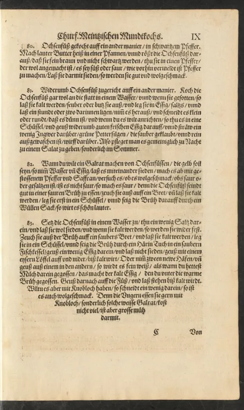 Gelbe Sülze von Ochsenfüßen – Originalseite