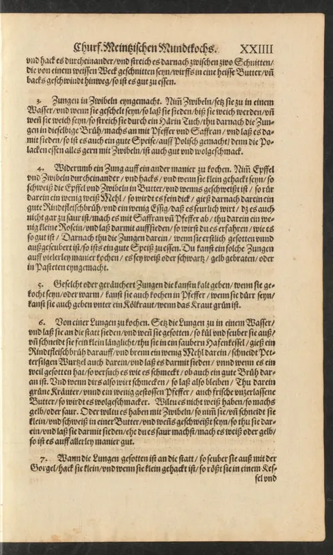 Hammelzungen in Zwiebel-Safran-Sauce auf polnische Art – Originalseite