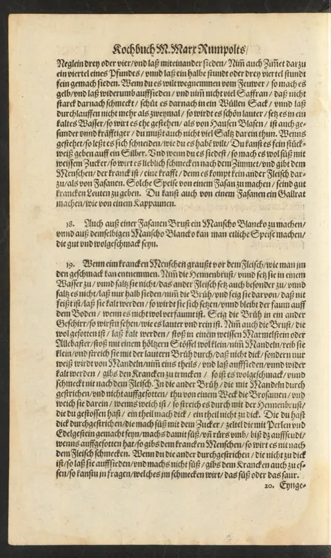 Blancmanger aus der Fasanenbrust – Originalseite