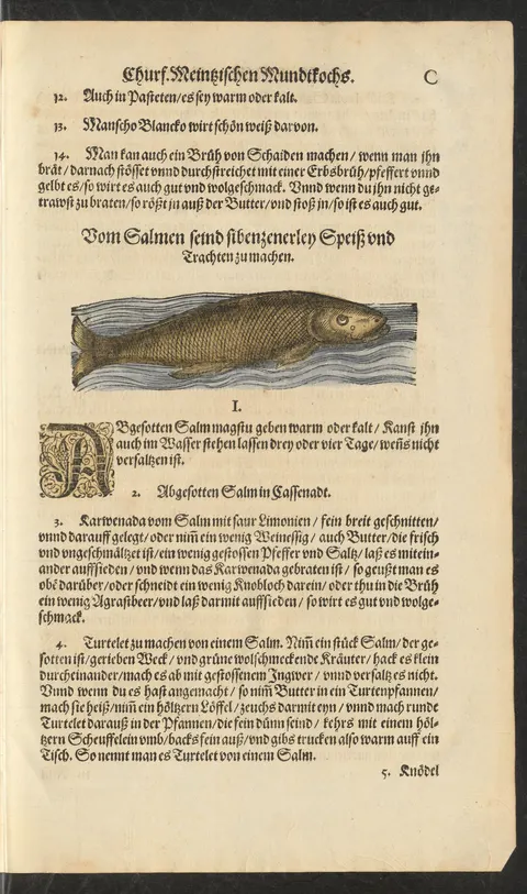 Gekochter Lachs, warm oder kalt – Originalseite
