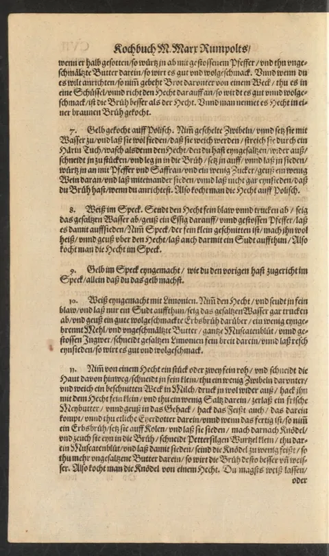 Hecht weiß im Speck – Originalseite