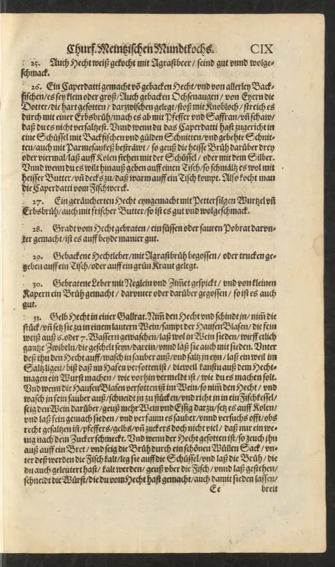Gelbe Hechtgallerte mit Hechtmagenwurst – Originalseite