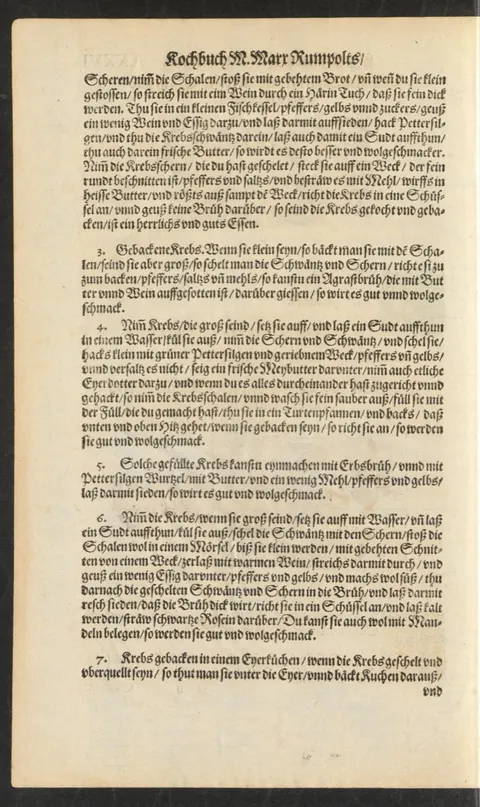 Krebse im Eierkuchen und Krebs-Küchlein aus der Tortenpfanne – Originalseite