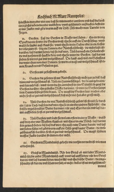 Grießbrei in Mandelmilch – Originalseite