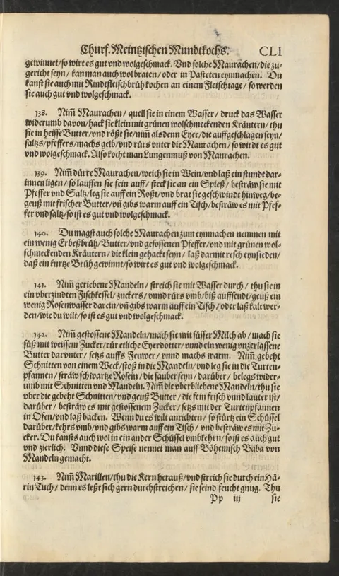 Lungenmus von Morcheln (ohne Lunge), mit Ei und Kräutern in Butter geröstet – Originalseite