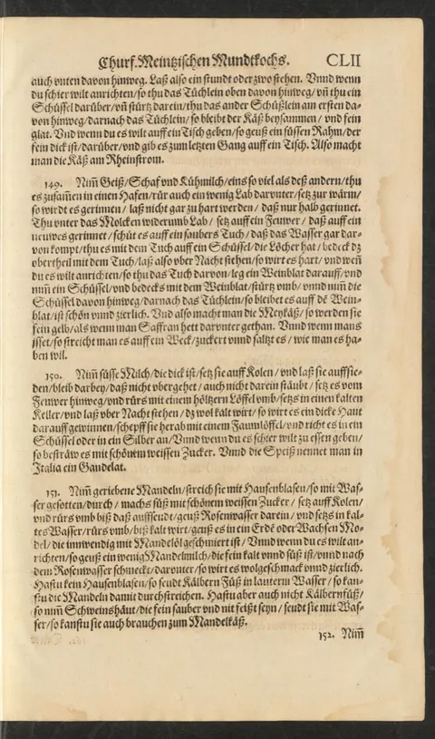 Mandelkäse mit Rosenwasser und Mandelmilch – Originalseite