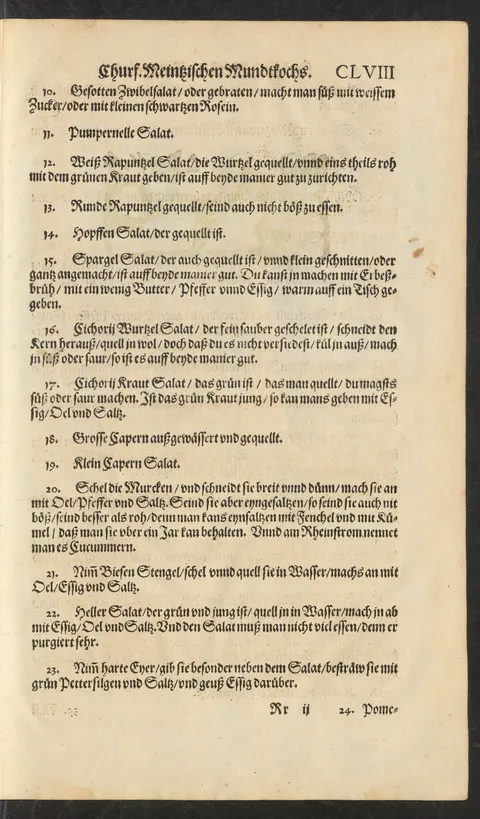 Zichorienwurzel-Salat, süß oder sauer – Originalseite