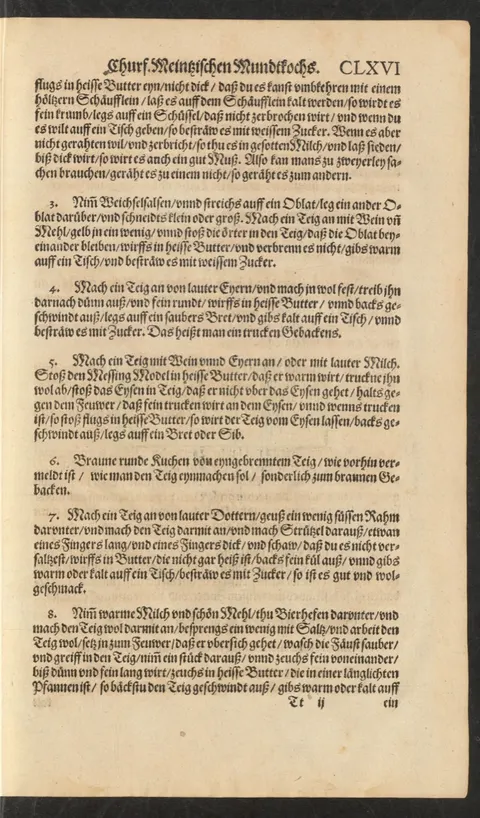 Mit Weichselsauce gefüllte Oblaten, an den Rändern in gelben Weinteig getaucht – Originalseite