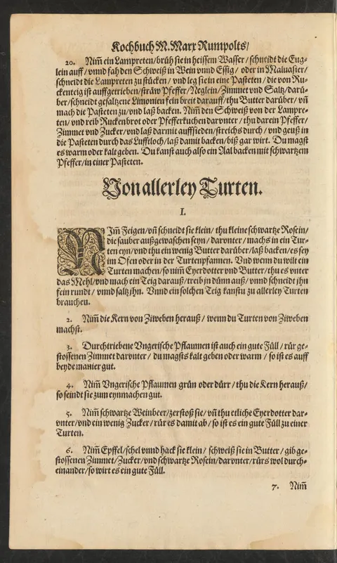 Apfel-Rosinen-Füllung für eine Torte – Originalseite
