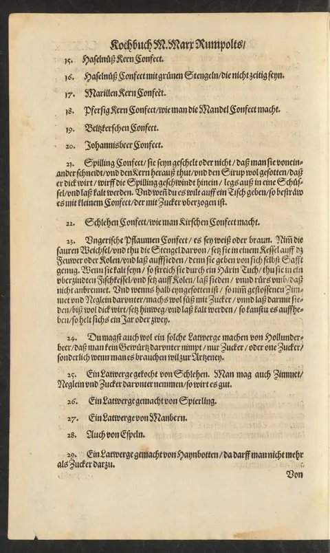 Ungarisches Weichselkonfekt mit Zimt und Nelken – Originalseite