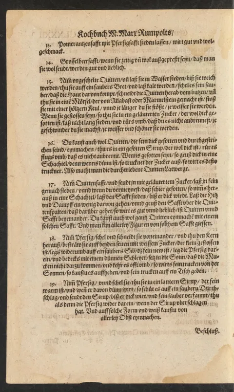 Durchgestrichene Quittenlatwerge in Zuckersirup – Originalseite