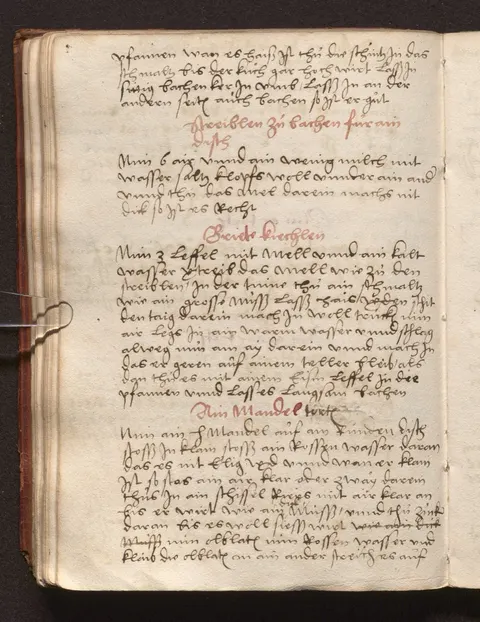 Gebratene Brandteig-Küchlein – Originalseite