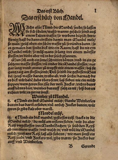 Süßes Mandel-Reismus – Originalseite