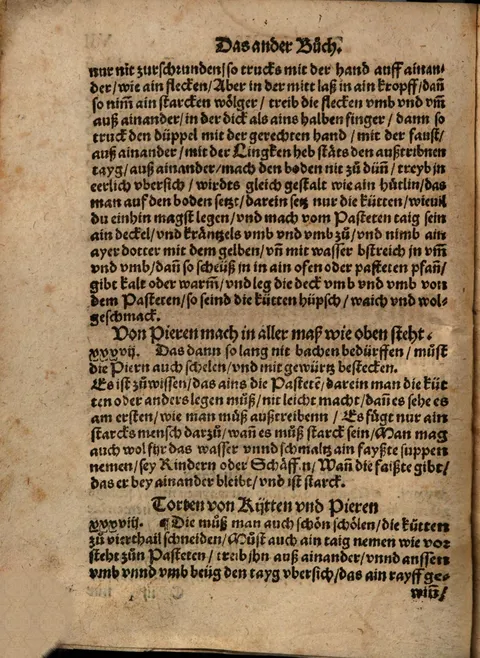 Torten von Quitten und Birnen – Originalseite
